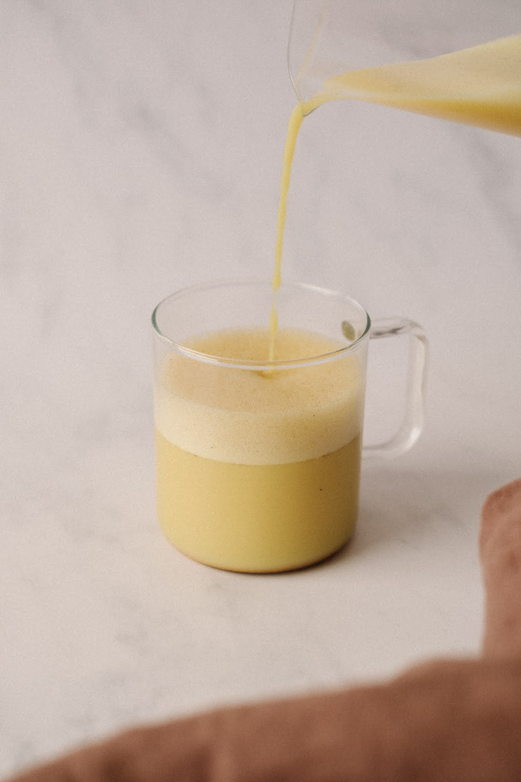 Poudre au collagène marin Golden Latte Pousse des cheveux et élasticité de la peau Vitamines C Production naturelle de collagène Curcuma Grossesse Allaitement Post-partum